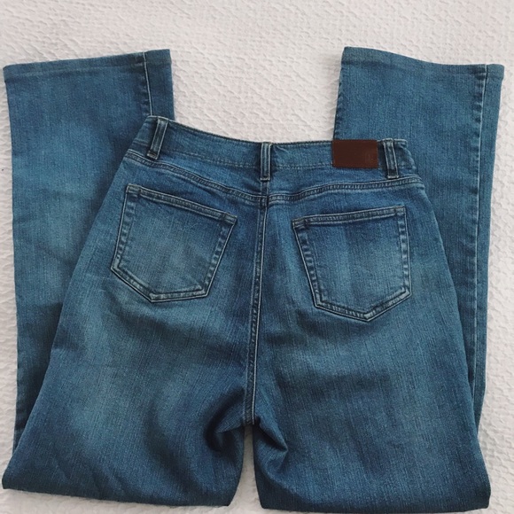 Lands End / Vintage High Rise Blue Jean - Picture 5 of 7